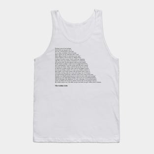 The Golden Girls Quotes Tank Top